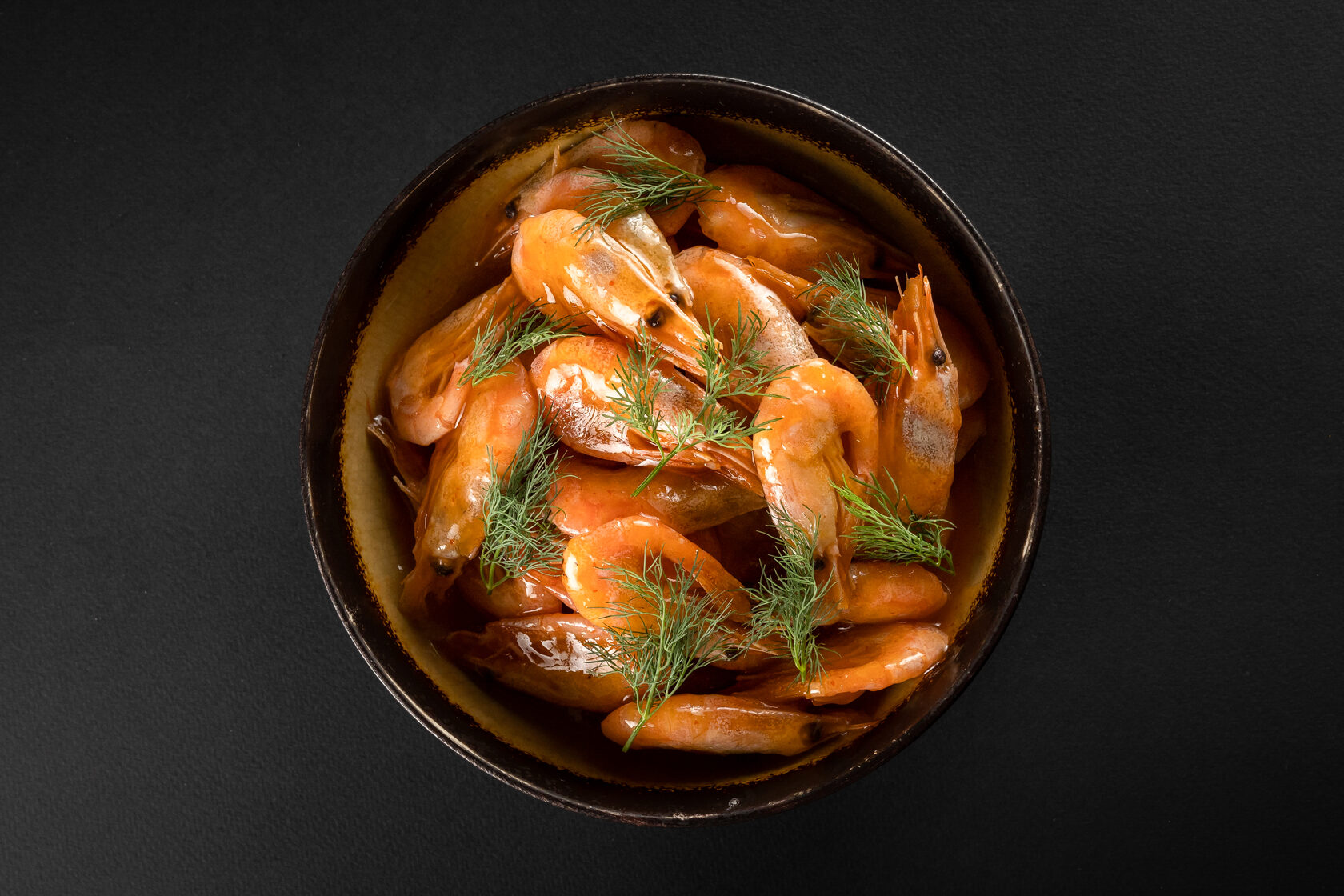 Креветки жареные манго чили